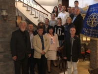 Вдъхновение за клубовете от зона 9 - официално посещение на ДГ Веселин Димитров