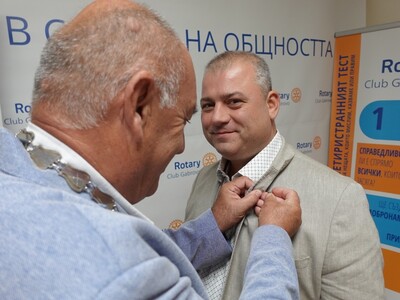 Среща на ДГ Пламен Цветков с Ротари клуб Габрово, 29.август.2025
