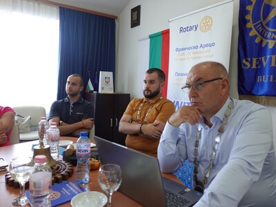 Среща на ДГ Пламен Цветков с Ротари клуб Севлиево, 28.август.2025