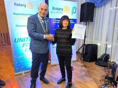 Среща на ДГ Пламен Цветков с Ротари клуб Пирдоп, 6.октомври.2025