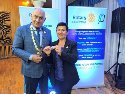 Среща на ДГ Пламен Цветков с Ротари клуб Пирдоп, 6.октомври.2025