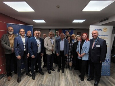 Среща на ДГ Пламен Цветков с Ротари клуб Шумен, 22.октомври.2025