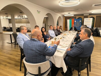 Среща на ДГ Пламен Цветков с Ротари клуб Панагюрище, 7.октомври.2025