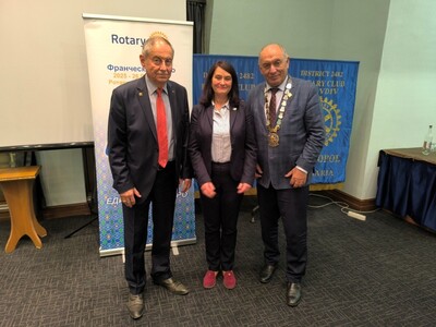 Среща на ДГ Пламен Цветков с Ротари клуб Пловдив Филипопол и Пловдив Пълдин, 28.Октомври.2025