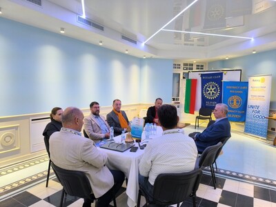 Среща на ДГ Пламен Цветков с Ротари клуб Сливен, 15.октомври.2025