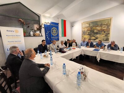 Среща на ДГ Пламен Цветков с Ротари клуб Търговище, 23.октовмри.2025