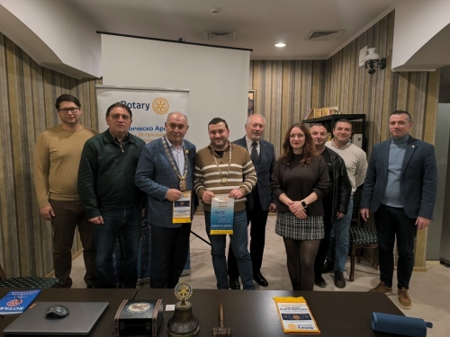 Среща на ДГ Пламен Цветков с Ротари клуб Силистра, 25.ноември.2025