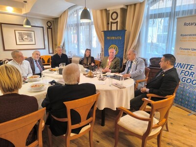 Среща на ДГ Пламен Цветков с Ротари клуб София, 1.декември.2025