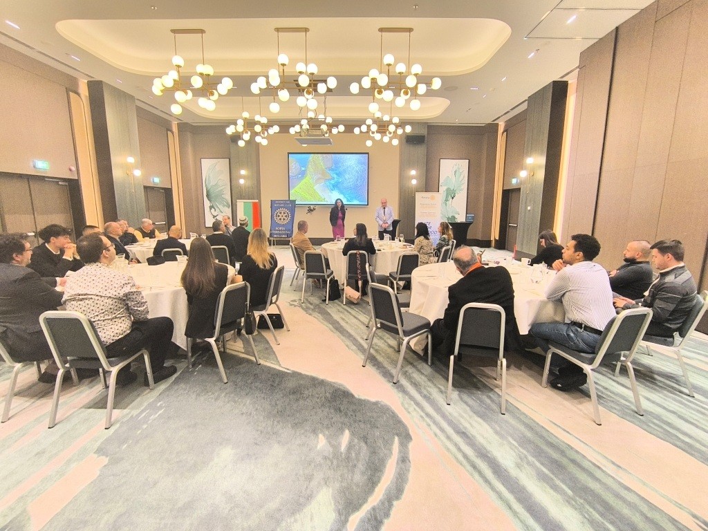 Среща на ДГ Пламен Цветков с Ротари клуб София Интернешенъл, 10.декември.2025