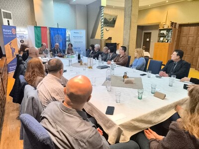 Среща на ДГ Пламен Цветков с Ротари клуб Айтос, 10.февруари.2026