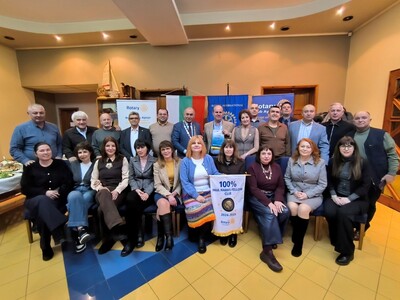 Среща на ДГ Пламен Цветков с Ротари клуб Айтос, 10.февруари.2026