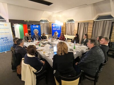 Среща на ДГ Пламен Цветков с Ротари клуб Горна Баня, 14.януари.2026