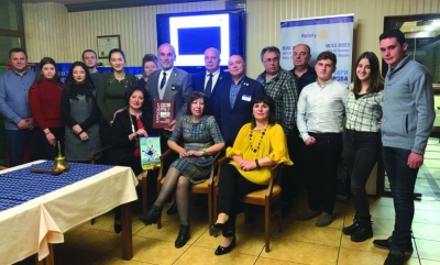 Дистрикт Гуверньорът на Ротари България посети Карнобат