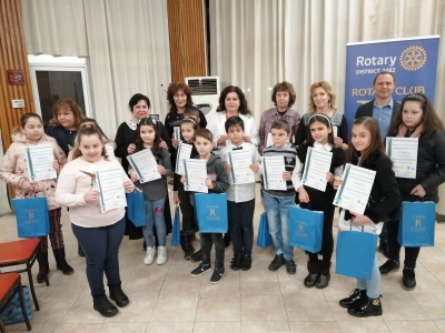 Ротари клуб Нова Загора - конкурс за детска рисунка "Свободна Нова Загора" 2020