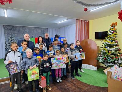 Коледна радост и съпричастност за децата от ЦСОП „Петко Рачов Славейков“, гр. Харманли