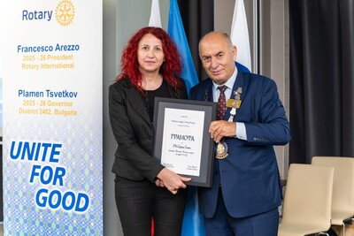 Националната награда на Ротари в България отличи Фикрет Индже