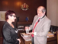 Областният управител и кметът се срещнаха с дистрикт гуверньора на Ротари Интернешънъл България Иларио Астинов
