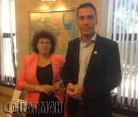 Дистрикт гуверньорът на Ротари Нина Митева към бургаския кмет: Готови сме за общи проекти