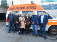 Нови зимни гуми за линейките на Центъра за спешна медицинска помощ - Стара Загора