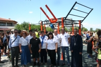 Откриване на площадка за Street fitness